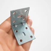 Metal L Demiri (25 ADET) 40x50x50 mm İnce Gönye Mobilya Duvar Sabitleme Bağlantı Aparatı thumbnail 4