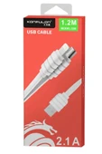 LitaeTrend S56 2in1 (Lightning-Micro USB) Kablo 1.2M 2.1A thumbnail 2