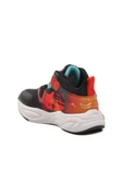 Marcokids Siyah Kırmızı Cırtlı Hafif Esnek Erkek Çocuk Spor Ayakkabı 161-T5411102 P thumbnail 4