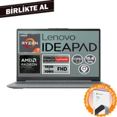 Lenovo IdeaPad Slim 3 Ryzen 7 5825U 16GB 512GB SSD 15.6" Fdos Laptop + MS Office 82XM00U4TX 009 thumbnail 1