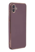 LitaeTrend Samsung Galaxy A04 Kılıf Volet Silikon - Mor thumbnail 1