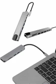 LitaeTrend Çevirici Dönüştürücü Adaptör Macbook 3 In 1 Type-C To Hdmı USB 3.0 thumbnail 2