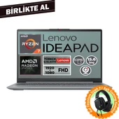 Lenovo IdeaPad Slim 3 Ryzen 7 5825U 16GB 512GB SSD 15.6" Fdos Laptop +Gaming Kulaklık 82XM00U4TX 008 thumbnail 1