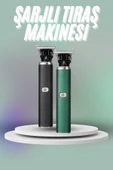 LitaeTrend Tıraş Makinesi Profesyonel Suya Dayanıklı Paslanmaz Çelik Sine Kaydı Çizik Tıraş thumbnail 1