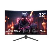 NPC 31.5" MZ320K-V Curved 165Hz 2K Monitör 1ms2560x1440, 165Hz, HDMI, DP, Vesa thumbnail 1