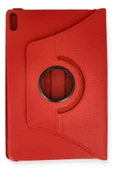 LitaeTrend Huawei Honor Pad 8 12 Kılıf 360 Tablet Deri Kılıf - Kırmızı thumbnail 1
