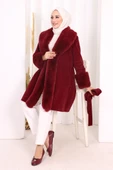 Kürklü Kaban 70062 Bordo thumbnail 4