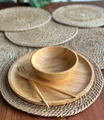 Atbyhome Hasır Supla - 6'lı Kalın-Sık Örgülü 35 cm thumbnail 3