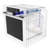 Ferre  FryArt LORIA Vitroseramik Elektrikli Sessiz Beyaz Ankastre Set (D081 -SA + Ms261 + XE64CB ) thumbnail 7