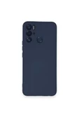 LitaeTrend Tecno Pova Neo Kılıf Nano içi Kadife Silikon - Lacivert thumbnail 1