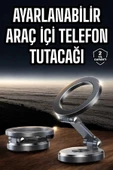 LitaeTrend Araç İçi Telefon Tutacağı Manyetik Tasarım Ayarlanabilir thumbnail 1