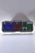 LitaeTrend Oyuncu Klavyesi Q Klavye RGB Işıklı Mouse Hediyeli thumbnail 2