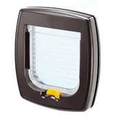 Ferplast Swing 1 Otomatik Kedi ve Köpek Kapısı Kahverengi thumbnail 1