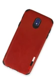 LitaeTrend Samsung Galaxy J7 Pro / J730 Kılıf Loop Deri Silikon - Kırmızı thumbnail 2