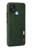 LitaeTrend Realme C21 Kılıf Loop Deri Silikon - Yeşil thumbnail 3