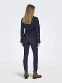 ONLY Bayan Uzun Kollu Kot Gömlek 15359156 thumbnail 3