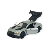 Çek Bırak Metal Küçük Arabalar 8 cm - 6411A-16 - Gümüş thumbnail 4