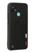 LitaeTrend Realme C21 Kılıf Loop Deri Silikon - Siyah thumbnail 3