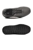 Walkway Siyah Lastik Bağcıklı Hafif Esnek Erkek Spor Ayakkabı Kaif 2323 M thumbnail 5