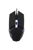 FDNMRKT C-24 Kablolu Metal Kasa 3200 Dpı Rgb Işıklı Oyuncu Mouse thumbnail 2