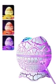 LitaeTrend Yumurta Şeklinde Su Dalgalı Bluetooth Speaker Lamba Renkli Şarjlı thumbnail 5