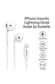 nexiva İPHONE Kulaklık Lightning Girişli Kulakiçi Kulaklık Earpods (Bluetooth Connect) thumbnail 5