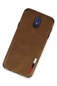 LitaeTrend Samsung Galaxy J7 Pro / J730 Kılıf Loop Deri Silikon - Kahverengi thumbnail 2