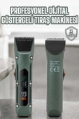 LitaeTrend Tıraş Makinesi Dijital Göstergeli Turbo Motor Paslanmaz Çelik thumbnail 1