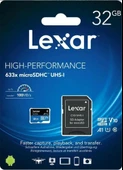 Lexar  32GB A1 V10 U1 Hafıza Kartı + Adaptör thumbnail 2