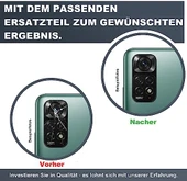 Samsung Galaxy A16 5G A166 ile uyumlu yedek kamera camı lensi yapıştırıcı seti dahil thumbnail 2