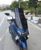 MOTOCAM SFM Pyrexia 150 Siperlik Ön Cam 2023-2025 Model 69cm Siyah Renkli 4mm thumbnail 2