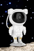 LitaeTrend Astronot Bluetooth Hoparlör Gökyüzü Projektör Gece Lambası thumbnail 5