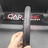 Momo Spor Yarış Direksiyonu-Ofsetsiz-Noktalı ve Kaymaz Desenli Deri 30cm thumbnail 6