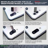 Samsung Galaxy A16 5G A166 ile uyumlu yedek kamera camı lensi yapıştırıcı seti dahil thumbnail 6