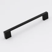 Köprü 160 mm Siyah Metal Kulp Mobilya Çekmece Dolap Kapak Kulpu Dayanıklı Kulbu Kulpları Siyah thumbnail 8