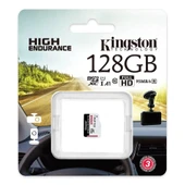 Kingston SDCE-128GB 128GB microSDXC Endurance 95R-45W C10 A1 UHS-I Card Only Hafıza Kartı thumbnail 2