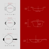 LAVA Bordo Döküm Set – Şıklıkta ve Lezzette Döküm Farkı thumbnail 5