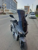 MOTOCAM Kral Arneb 150 Siperlik Ön Cam 2023-2025 Model 78cm Siyah Renkli 4mm UZUN CAM thumbnail 2