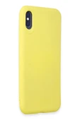 LitaeTrend iPhone X Kılıf First Silikon - Sarı thumbnail 2