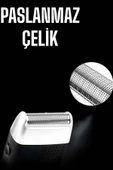 LitaeTrend Tıraş Makinesi Islak Ve Kuru Kullanıma Uygun Kablosuz Taşınabilir thumbnail 4