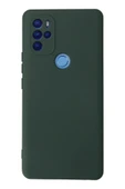 LitaeTrend General Mobile GM 21 Pro Kılıf Nano içi Kadife Silikon - Koyu Yeşil thumbnail 1