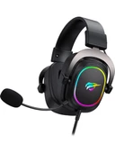 Havit Gamenote H2002P RGB 7.1 USB Kablolu Kulak Üstü Oyuncu Kulaklığı thumbnail 2