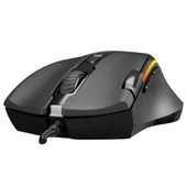Rampage SMX-G72 GREEDY V2 8 Tuşlu Double Click Real RGB Ledli Makrolu 12800 DPI Gaming Oyuncu Mouse thumbnail 3