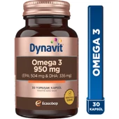 Dynavit Omega 3 950 Mg 30 Yumuşak Kapsül - Yüksek Epa Ve Dha thumbnail 1