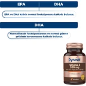 Dynavit Omega 3 950 Mg 30 Yumuşak Kapsül - Yüksek Epa Ve Dha thumbnail 5