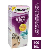 Paranit Bit ve Sirke Tedavisi Şampuanı - Dökülme Önleyici, Vitamin İçeren, Tüm Saç Tiplerine Uygun, Tarak Hediyeli, 100 ml thumbnail 2
