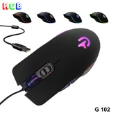 Trio - G202 RGB Gaming Mouse – USB Kablolu Oyuncu Faresi thumbnail 1