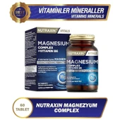 Nutraxin Magnezyum Complex+ Vitamin B6 60 Tablet thumbnail 1