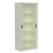 Avcı Sürgülü Dosya Dolabı Malzeme Metal Arşiv Av Dolabı Kiler Ofis Raflı thumbnail 2