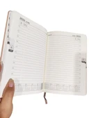 2026 Ajanda Pastel Renkli Dokulu Günlük Ajanda A5 (15x21 cm) - Gri thumbnail 4